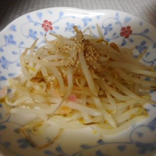 レンジでもやしの甘酢生姜和え